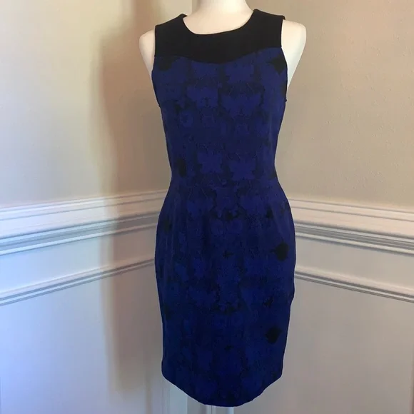Ali Ra | Dresses | Ali Ra Sleeveless Blue Black Dress | Poshmark